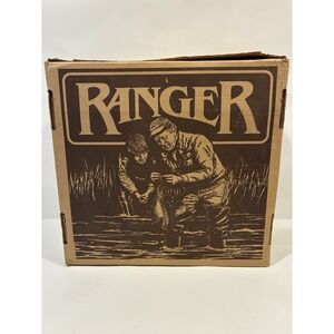 Ranger A207 Insulated Rubber Chest Waders Size 12 Cleated Boots Fishing Hunting